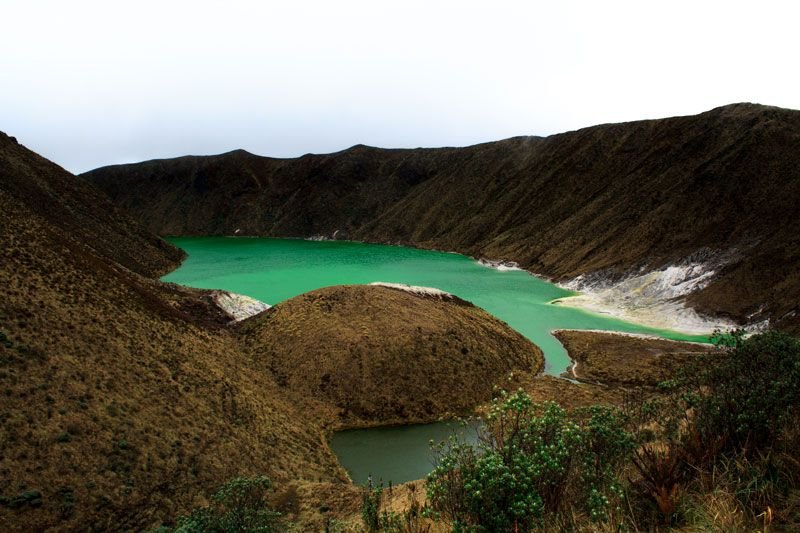 Laguna Verde - Volcán Azufral - Túquerres - Colombia